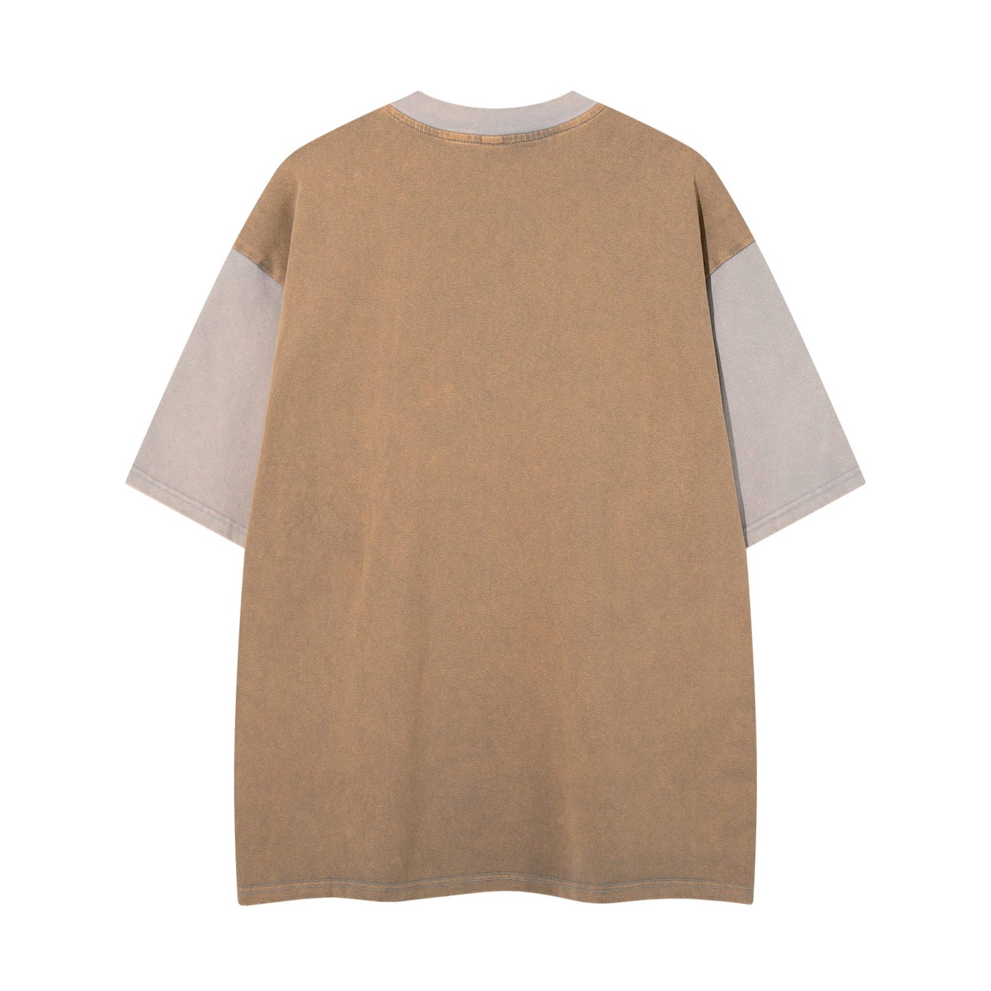 Alien splicing short sleeved shirt