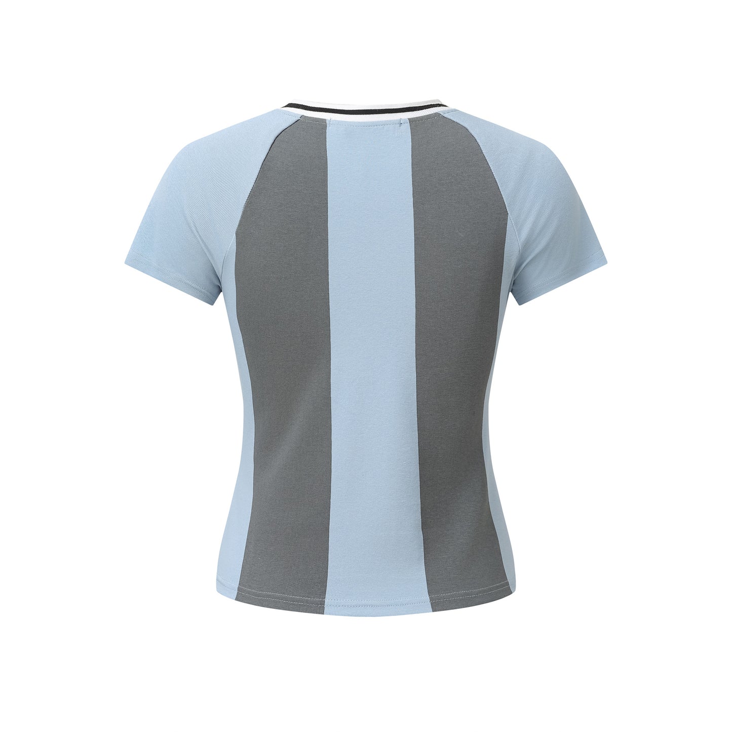 Loose Round Neck Casual Short Sleeve Letter Print T-shirt